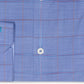 Penguin Men's Heritage Slim Fit Spread collar Shirt Blue Size 17 32/33