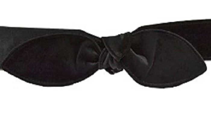 INC International Concepts Women's Bow Accent Polyester Dress Black Size S/M