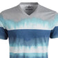 American Rag Men's Colorblocked Dip Dyed T-Shirt Blue Size XX-Large