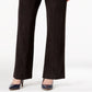 Alfred Dunner Women's Classics Pull on Corduroy Pants Black Size 12