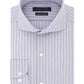 Tommy Hilfiger Men's Classic/Regular-Fit Non-Iron Thflex Stretch Stripe Dress Shirt Red Size 32-33