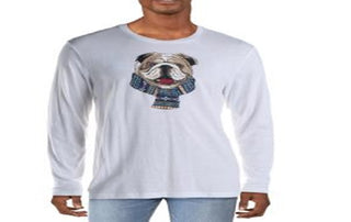 Club Room Men's Graphic T-Shirt White Size XX-Large