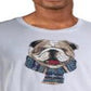 Club Room Men's Graphic T-Shirt White Size XX-Large