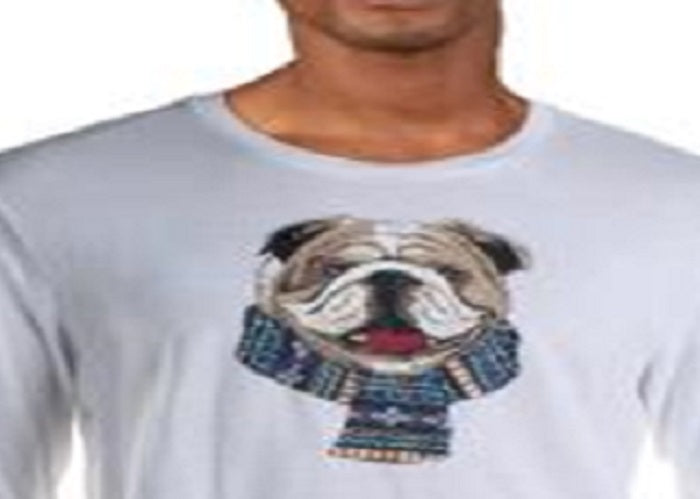 Club Room Men's Graphic T-Shirt White Size XX-Large