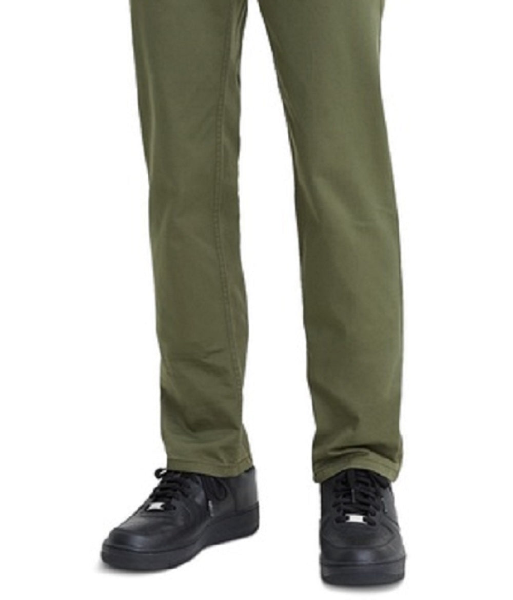 Levi's Men's 511 Slim Fit Hybrid Trousers Green Size 38X30