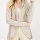 Karen Scott Women's Cocoon Cardigan Brown Size Small