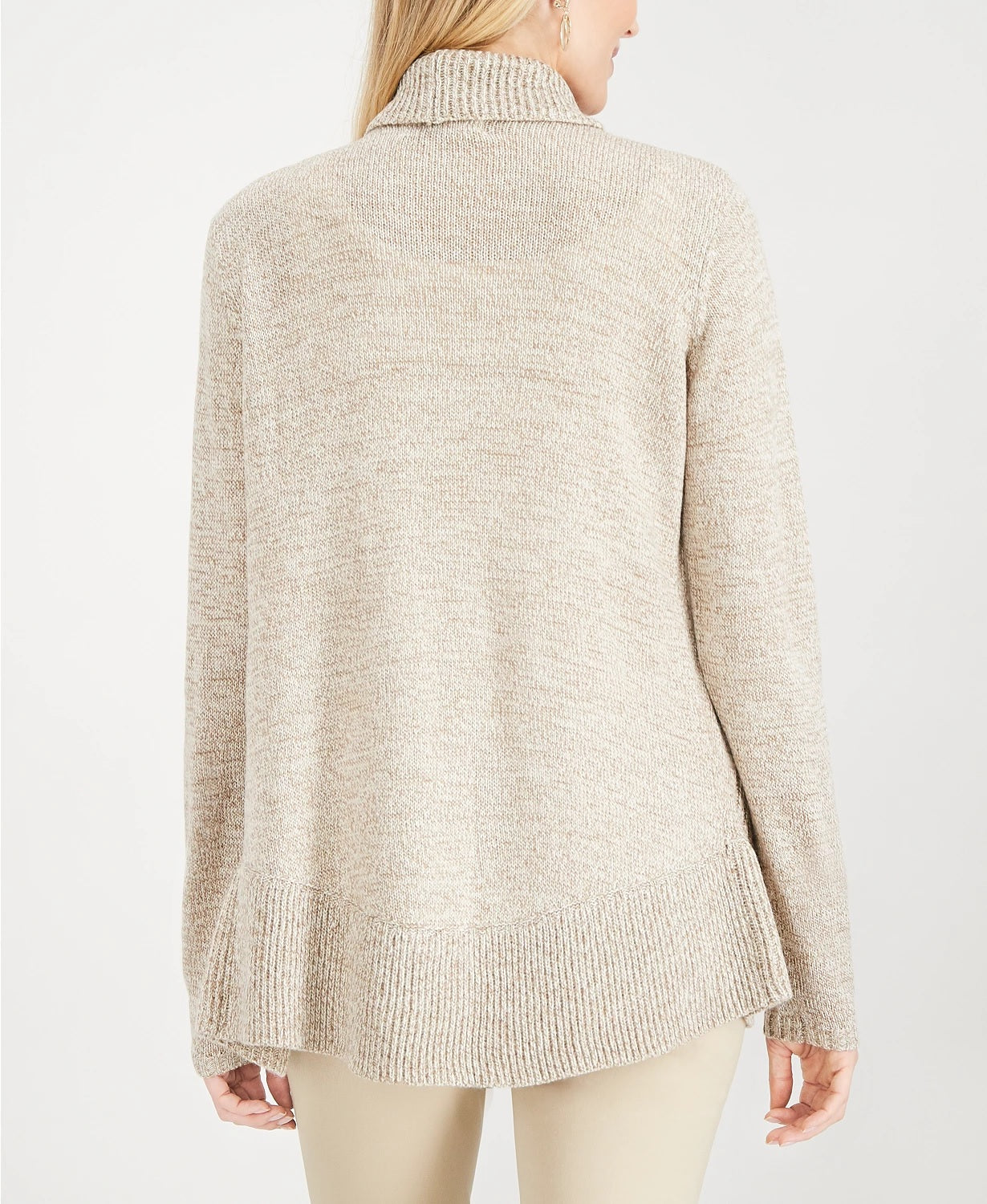 Karen Scott Women's Cocoon Cardigan Brown Size Small