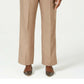 Karen Scott Women's Pull on Pants Brown Size Petite L