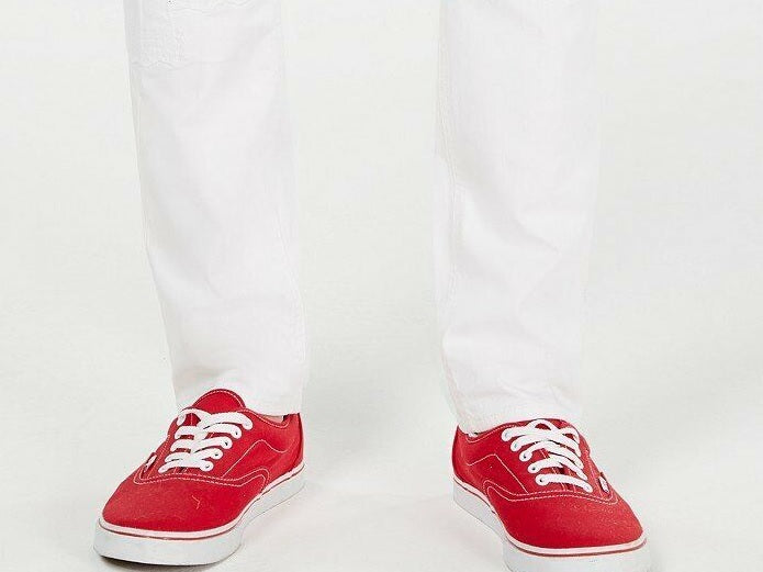American Rag Men's Slim-Fit Snider White Jeans  White Size 32X34