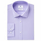 Ryan Seacrest Men's Slim Fit Button-Down Dress Shirt Purple Size 15X32-33
