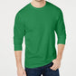 Club Room Men's Long Sleeve T-Shirt Green Size XX-Large
