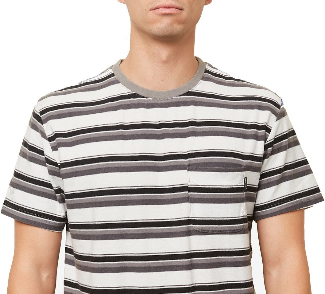 O'Neill Men's Smasher Crew Tee Gray Size L