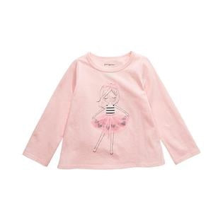 First Impressions Baby Girl's Tutu Girl T-Shirt Pink Size 18 Months