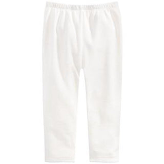 First Impressions Baby Girl's Velour Leggings White Size 18 Months