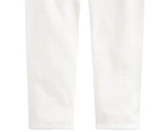 First Impressions Baby Girl's Velour Leggings White Size 18 Months