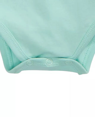 First Impressions Baby Boys Llama Bodysuit Green Size 3-6MOS