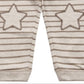First Impressions Baby Boy's Striped Star Patch Jogger Pants Brown Size 18MOS