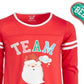 Max & Olivia Big Girl's Team Santa Nightgown Red Size S