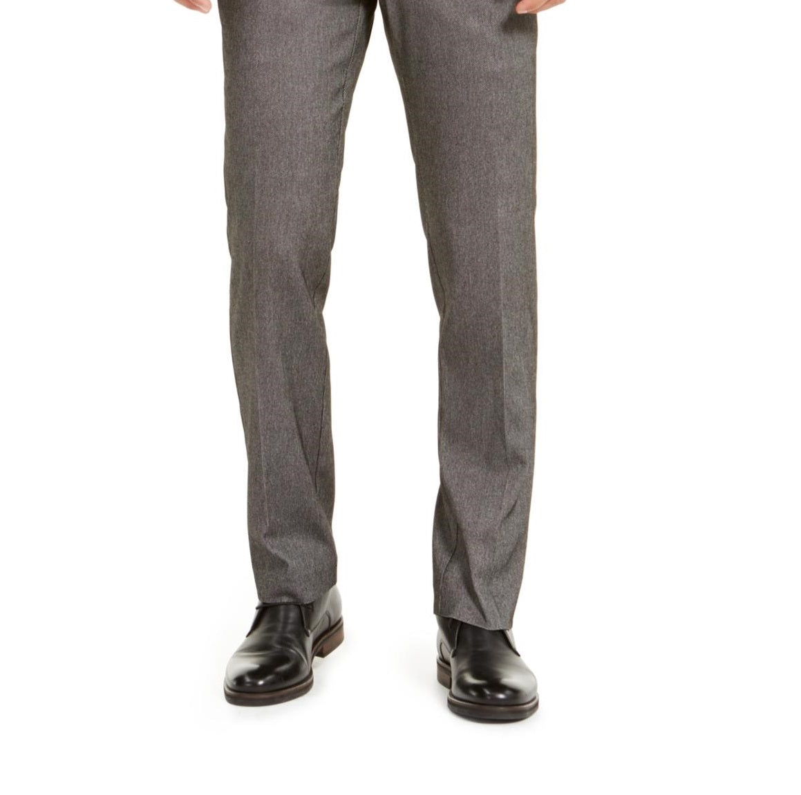 Tommy Hilfiger Men's Stretch Mid Rise Dress Pants Black-White Size 38X30