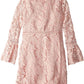 Bardot Junior Girl's Charli Lace Dress Pink Size 16/18