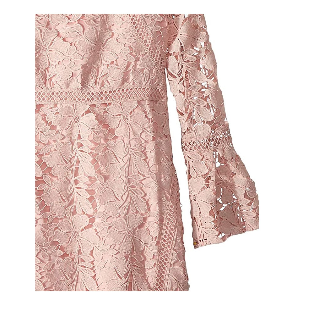 Bardot Junior Girl's Charli Lace Dress Pink Size 16/18