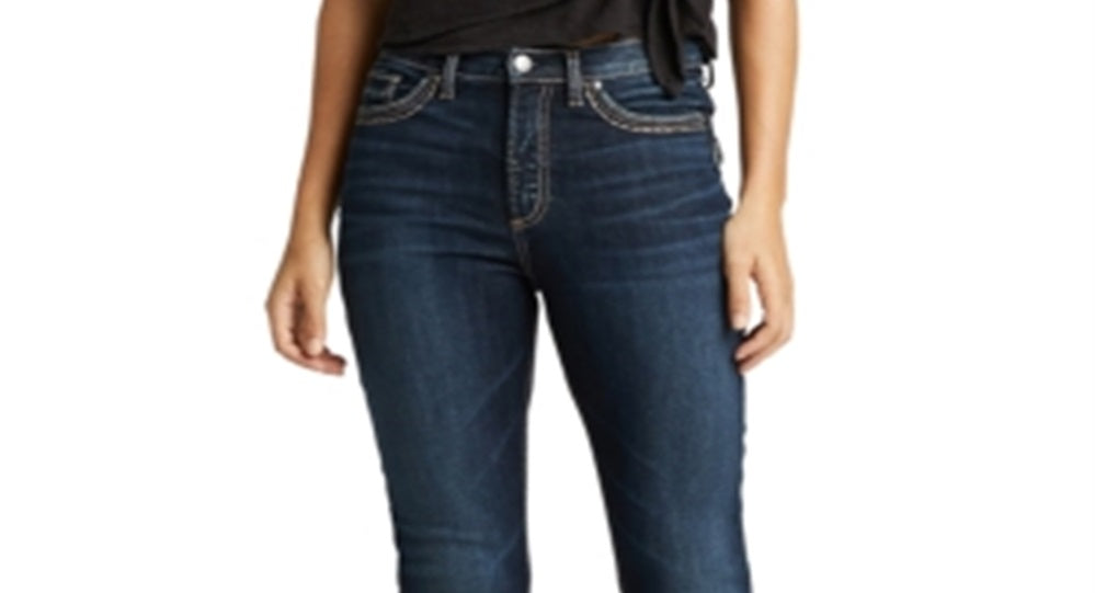 Silver Jeans Co. Women's Slim Boot Jean Blue Size 28