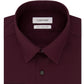 Calvin Klein Men's Slim-Fit Stretch Flex Collar Dress Shirt Red Size 34-35