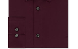 Calvin Klein Men's Slim-Fit Stretch Flex Collar Dress Shirt Red Size 34-35