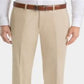 Ralph Lauren Men's Solid Tan Cotton Suit Separate Pants Brown Size 46 X 32