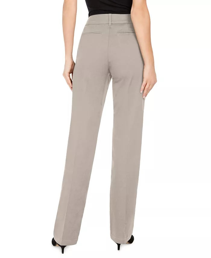 Charter Club Women's Tummy Control Trouser  Beige Size 10