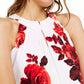 INC International Concepts Women's Petite Keyhole Halter Top White Size PM