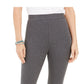 Style & Co Women's High Rise Pull on Active Wear Leggings Gray Size PP