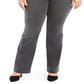 Style & Co Women's Plus Power Sculpt Bootcut Jeans Black Size 14W