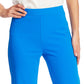 Vince Camuto Women's Side Slit Ponte Knit Pants Blue Size 12