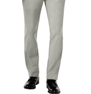 Alfani Men's Suit Separate Professional Dress Pants Gray Size 36x30