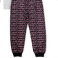 Calvin Klein Big Boy's 2 Pc Brushed Pajamas Set Gray Size LG