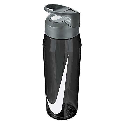Nike Water Bottle Hypercharge Straw 32oz- Black One Size