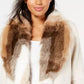 Alfani Women's Petite Faux-Fur Collar Belted Coat Beige Petite S