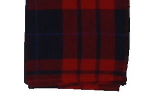 Bar III Men's Clove Plaid Lightweight Pocket Square Red One Size