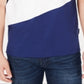 AX Armani Exchange Men's Colorblocked Logo Print Polo Shirt -Navy  Size XXL