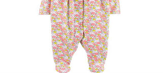 Carter's Baby Girl's Floral-Print Cotton Coverall Pink Multi Size 9MOS