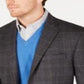 Ralph Lauren Men's Plaid Wool Sports Coat Gray Size 44