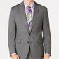 Ryan Seacrest Distinction Men's Ultimate Moves Modern-Fit Stretch Birdseye Suit Jacket Gray Size 38