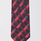 INC International Concepts Men's Gingham Slim Neck Tie Red Size Regular