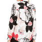 Alfani Women's Printed Surplice Blouse White Size X-Large