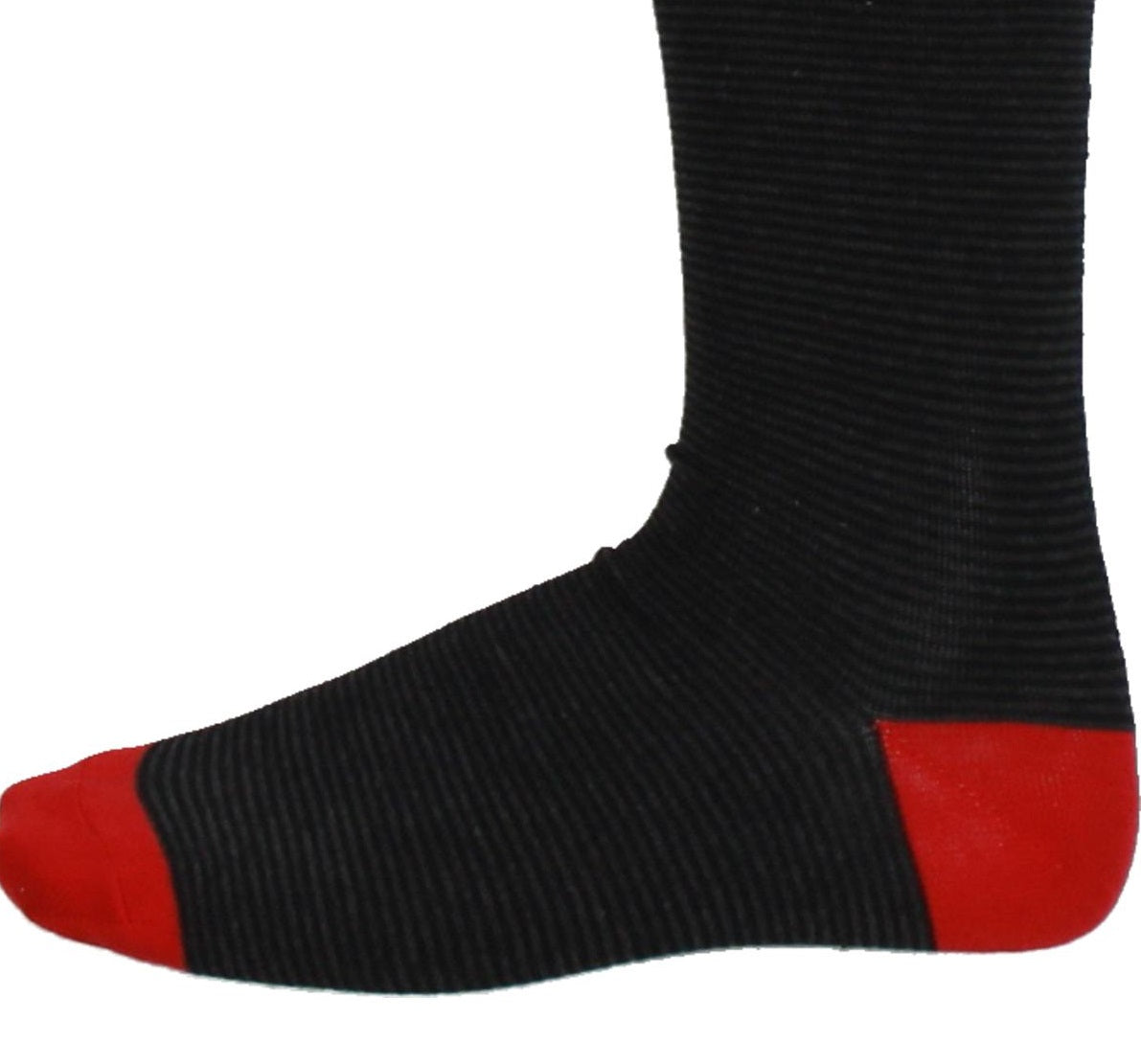 Greg Norman Men's 2 Pack Crew Dress Socks Black Size 8-12