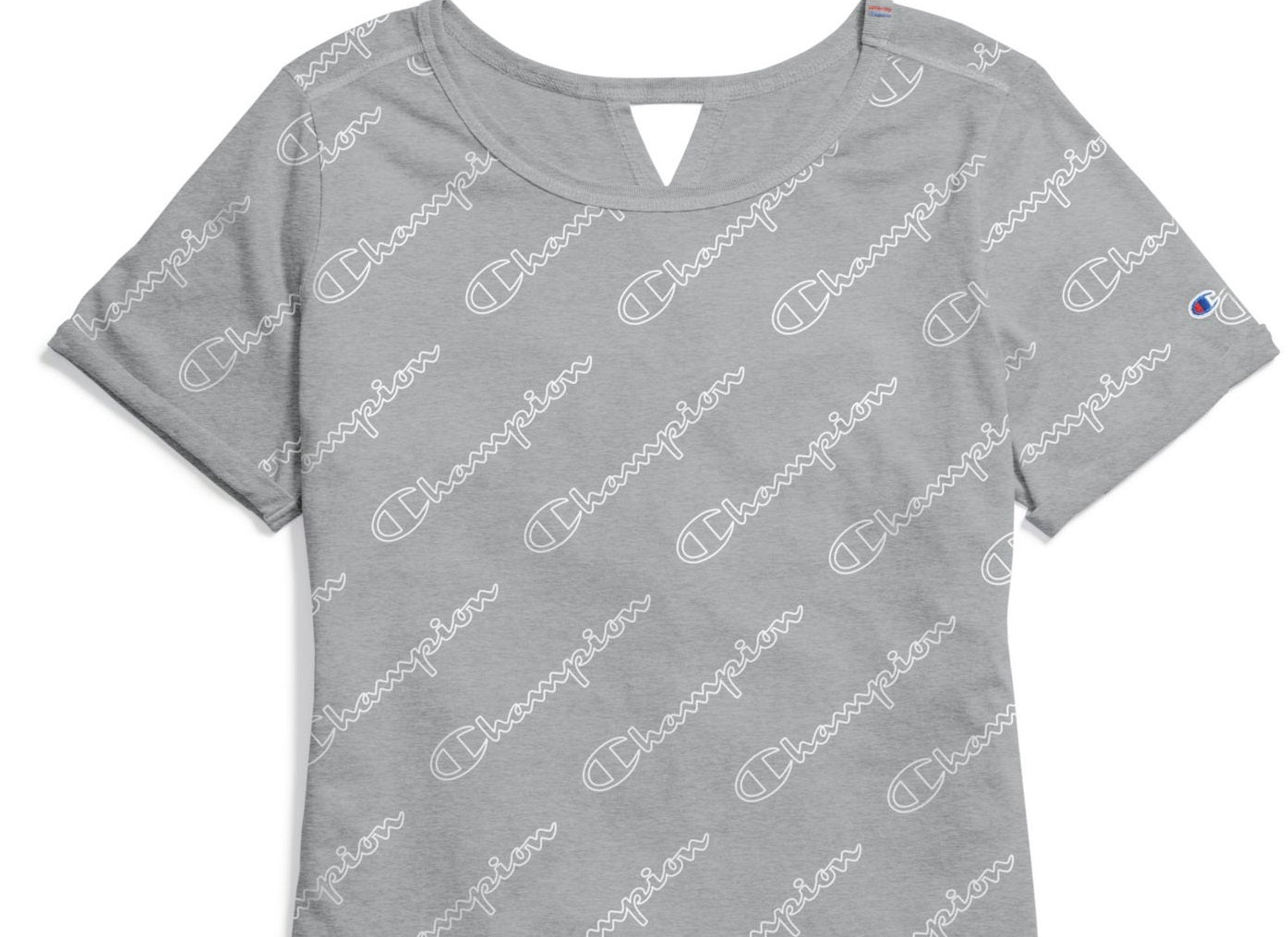 Champion Women's Athletics Heritage Tee Grey X-Large