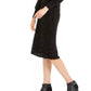 Alfani Women's Shimmer Eyelash Pencil Skirt  Black Size Small