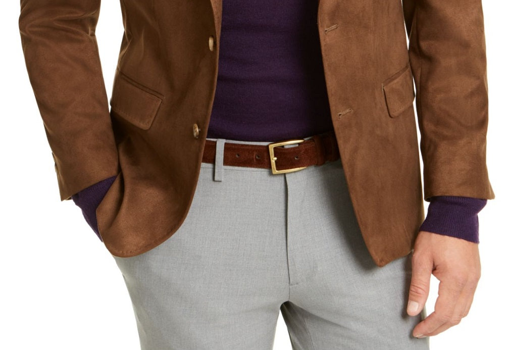 Ralph Lauren Men's Button Down Coat Brown Size 48