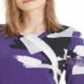 Alfani Women's Printed Swing Top Purple Size Petite L